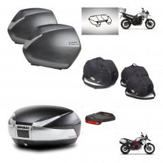 SHAD Baul SH48 + soporte montaje maletas SH36 accesorios TITANIUM PREMIUM KIT-463821