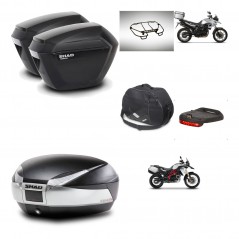SHAD Baul SH48 + soporte montaje maletas sh23 accesorios TITANIUM PREMIUM KIT-463822