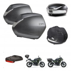 SHAD SH48 trunk + mounting bracket SH36 suitcases accessories TITANIUM PREMIUM KIT-463908