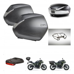 SHAD SH48 trunk + mounting bracket SH36 suitcases accessories TITANIUM PREMIUM KIT-463920
