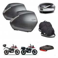 SHAD Baul SH48 + soporte montaje maletas SH36 accesorios TITANIUM PREMIUM KIT-463945