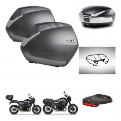 SHAD SH48 trunk + mounting bracket SH36 suitcases accessories TITANIUM PREMIUM KIT-464064