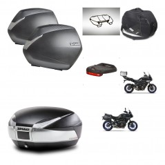 SHAD Baul SH48 + soporte montaje maletas SH36 accesorios TITANIUM PREMIUM KIT-464172