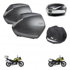 SHAD Baul SH48 + soporte montaje maletas SH36 accesorios TITANIUM PREMIUM KIT-464190