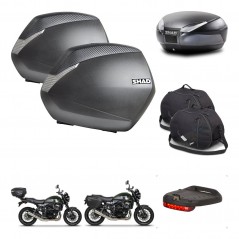 SHAD SH48 trunk + mounting bracket SH36 suitcases accessories DARK GREY PREMIUM KIT-464489