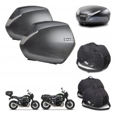 SHAD Baul SH48 + soporte montaje maletas SH36 accesorios DARK GREY PREMIUM KIT-464495