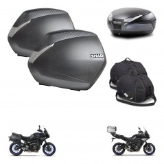 SHAD SH48 trunk + mounting bracket SH36 suitcases accessories DARK GREY PREMIUM KIT-464579