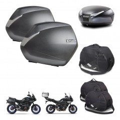 SHAD SH48 trunk + mounting bracket SH36 suitcases accessories DARK GREY PREMIUM KIT-464591