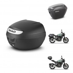 SHAD Maletas sh23 alu + soporte montaje baul SH26 KIT-464675