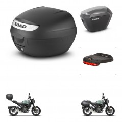 SHAD Maletas sh23 alu + soporte montaje baul SH26 accesorios KIT-464677