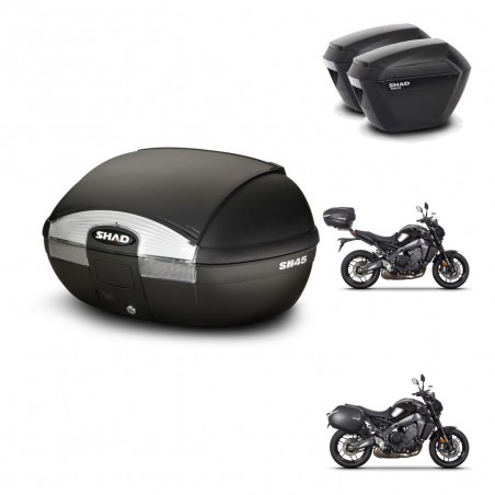 SHAD Maletas sh23 + soporte montaje baul SH45 KIT-464756