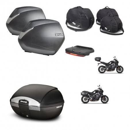 SHAD SH45 trunk + mounting bracket SH36 suitcases accessories KIT-464773