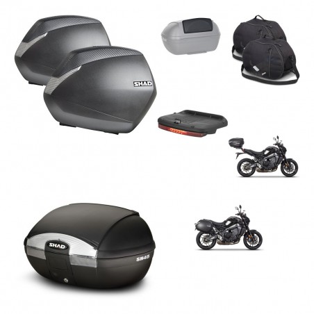 SHAD SH45 trunk + mounting bracket SH36 suitcases accessories KIT-464785