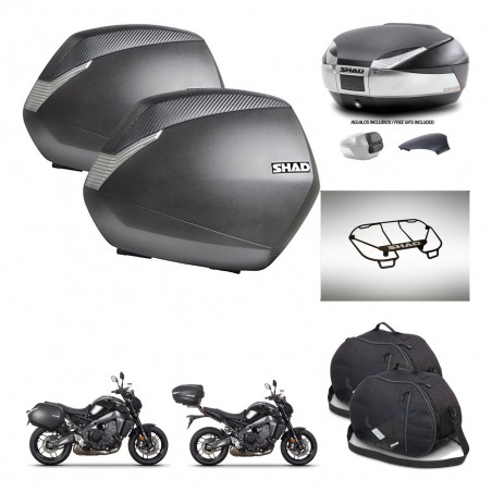 SHAD Trunk SH48 backrest cover + mounting bracket SH36 suitcases accessories KIT-464971