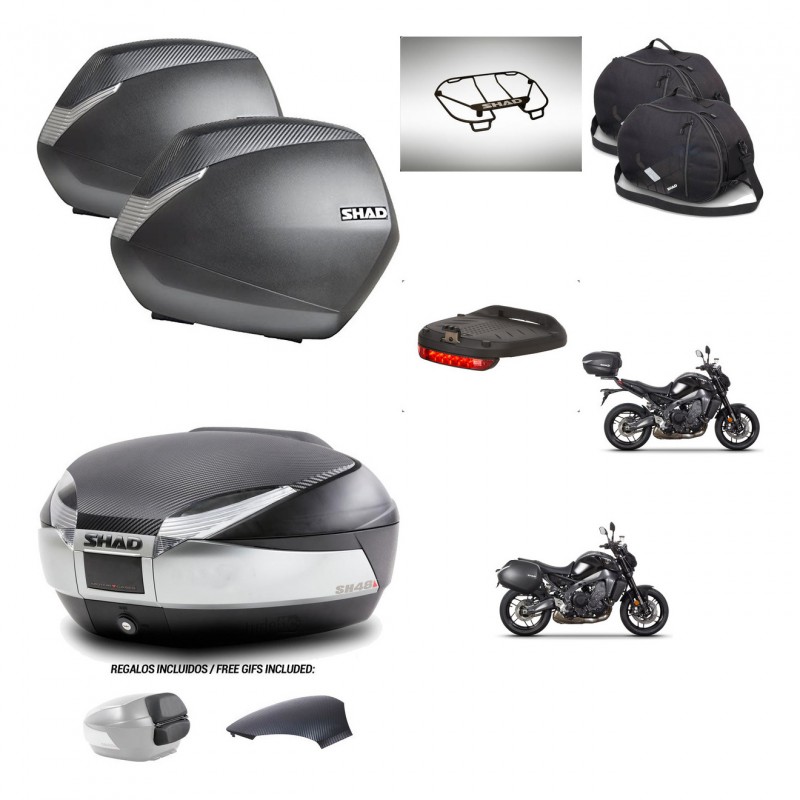 SHAD Trunk SH48 backrest cover + mounting bracket SH36 suitcases accessories KIT-464977