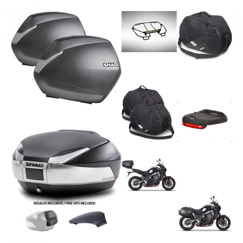 SHAD Trunk SH48 backrest cover + mounting bracket SH36 suitcases accessories KIT-464989