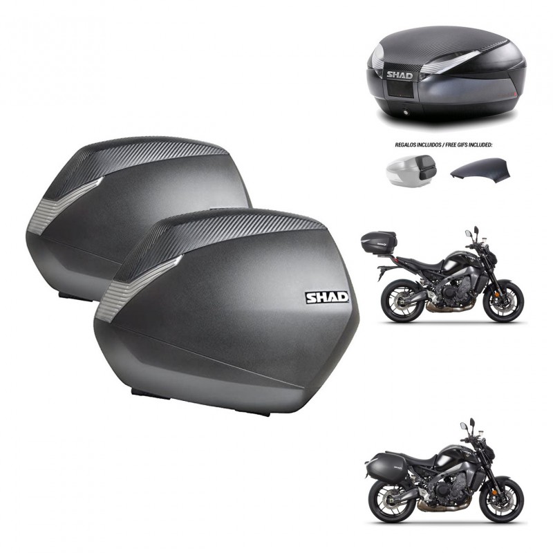 SHAD Baul SH48 tapa respaldo + soporte montaje maletas SH36 49 L KIT-465042