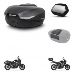 SHAD Maletas SH35 PREMIUM + soporte montaje baul SH58 accesorios KIT-465189