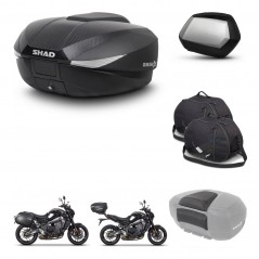SHAD SH35 PREMIUM suitcases + mounting bracket SH58 trunk accessories KIT-465190