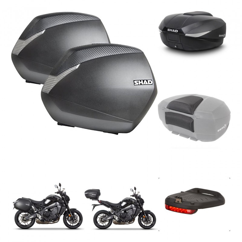 SHAD Baul SH58 + soporte montaje maletas SH36 accesorios KIT-465192