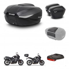 SHAD Maletas sh23 + soporte montaje baul SH58 accesorios KIT-465194