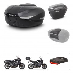 SHAD Maletas sh23 alu + soporte montaje baul SH58 accesorios KIT-465197