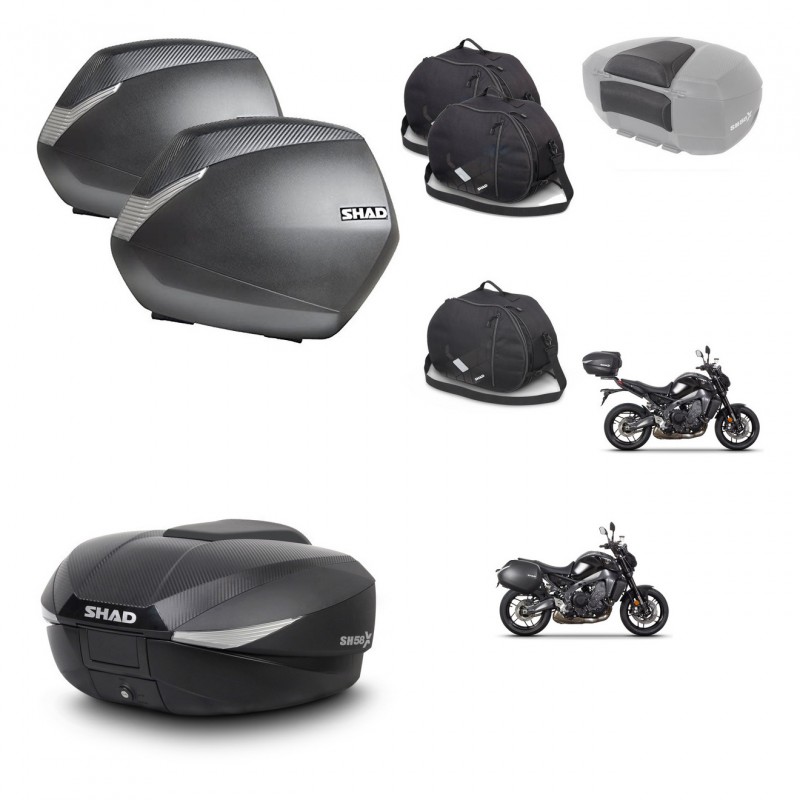 SHAD Baul SH58 + soporte montaje maletas SH36 accesorios KIT-465199
