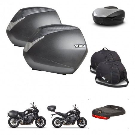 SHAD Baul SH59 + soporte montaje maletas SH36 accesorios 59L KIT-465265