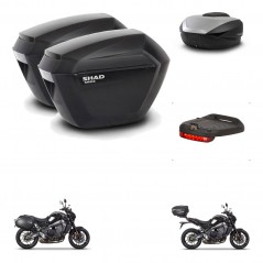 SHAD SH59 trunk + mounting bracket sh23 suitcases accessories 59L KIT-465266
