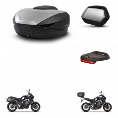 SHAD SH35 PREMIUM suitcases + mounting bracket SH59 trunk accessories 59L KIT-465267