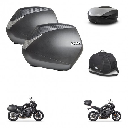 SHAD SH59 trunk + mounting bracket SH36 suitcases accessories 59L KIT-465270