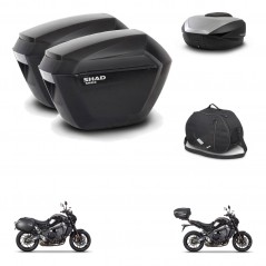 SHAD SH59 trunk + mounting bracket sh23 suitcases accessories 59L KIT-465272