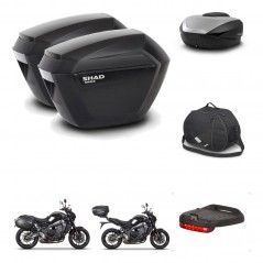 SHAD SH59 trunk + mounting bracket sh23 suitcases accessories 59L KIT-465278