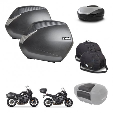 SHAD SH59 trunk + mounting bracket SH36 suitcases accessories 59L KIT-465283