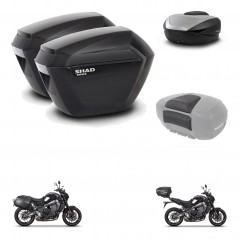 SHAD SH59 trunk + mounting bracket sh23 suitcases accessories 59L KIT-465284