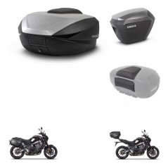 SHAD Maletas sh23 alu + soporte montaje baul SH59 accesorios 59L KIT-465287