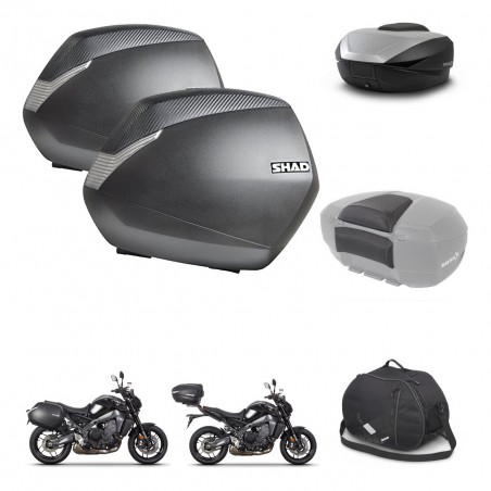 SHAD SH59 trunk + mounting bracket SH36 suitcases accessories 59L KIT-465294