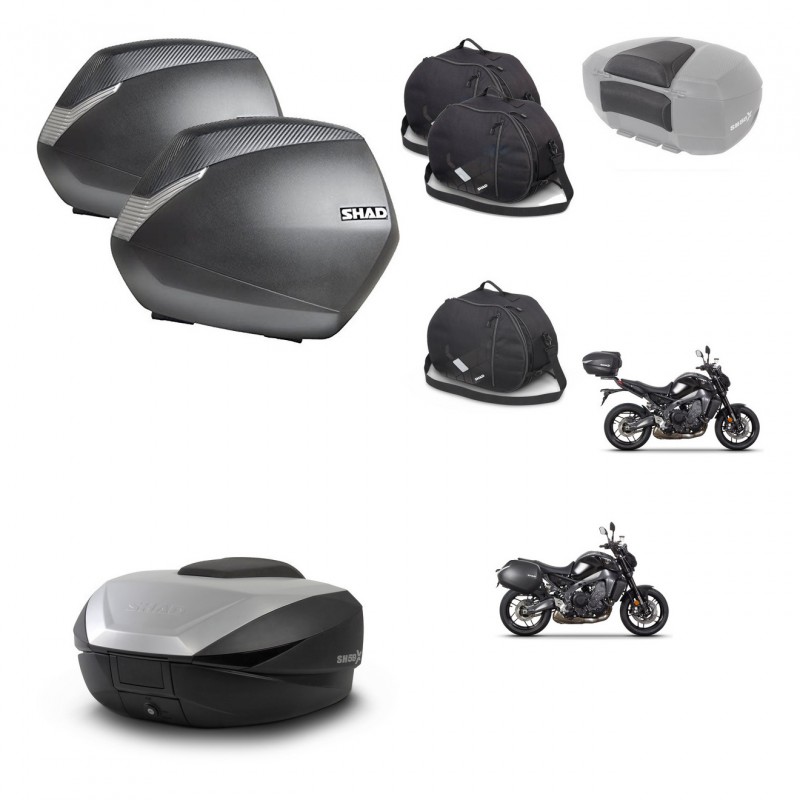 SHAD Baul SH59 + soporte montaje maletas SH36 accesorios 59L KIT-465295