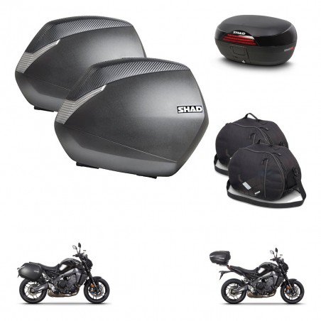 SHAD Baul SH46 + soporte montaje maletas SH36 accesorios 45 L KIT-465355