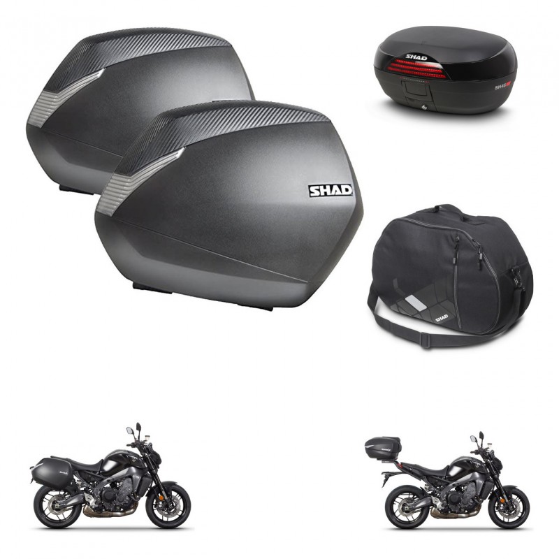 SHAD Baul SH46 + soporte montaje maletas SH36 accesorios 45 L KIT-465366