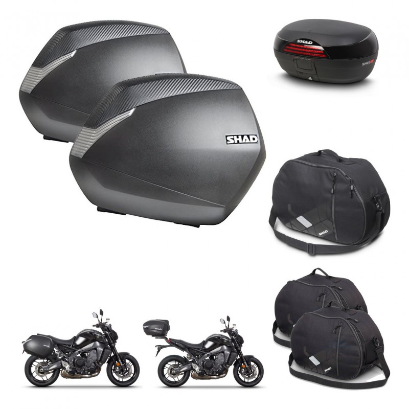 SHAD Baul SH46 + soporte montaje maletas SH36 accesorios 45 L KIT-465367