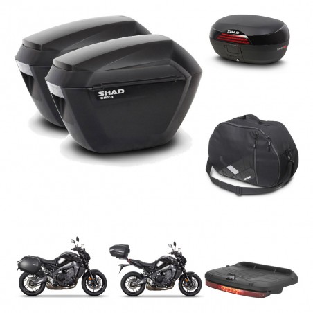 SHAD Baul SH46 + soporte montaje maletas sh23 accesorios 45 L KIT-465374