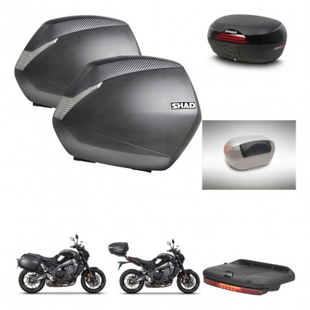 SHAD Baul SH46 + soporte montaje maletas SH36 accesorios 45 L KIT-465384