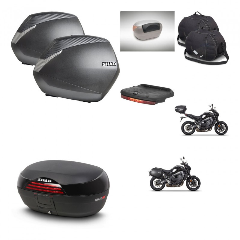 SHAD Baul SH46 + soporte montaje maletas SH36 accesorios 45 L KIT-465385
