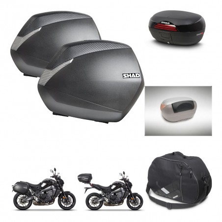 SHAD Baul SH46 + soporte montaje maletas SH36 accesorios 45 L KIT-465390