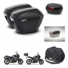 SHAD SH46 trunk + mounting bracket sh23 suitcases accessories 45 L KIT-465392
