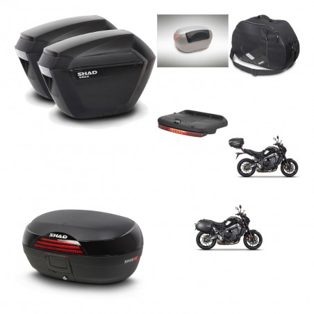 SHAD Baul SH46 + soporte montaje maletas sh23 accesorios 45 L KIT-465398