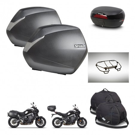 SHAD Baul SH46 + soporte montaje maletas SH36 accesorios 45 L KIT-465403