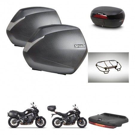 SHAD Baul SH46 + soporte montaje maletas SH36 accesorios 45 L KIT-465408