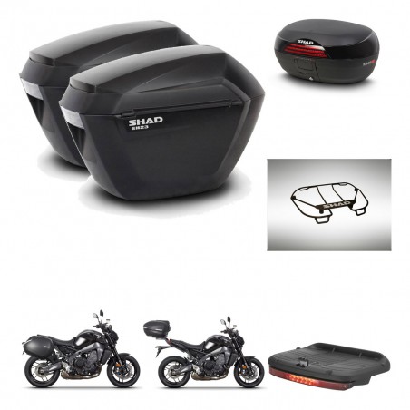 SHAD Baul SH46 + soporte montaje maletas sh23 accesorios 45 L KIT-465410